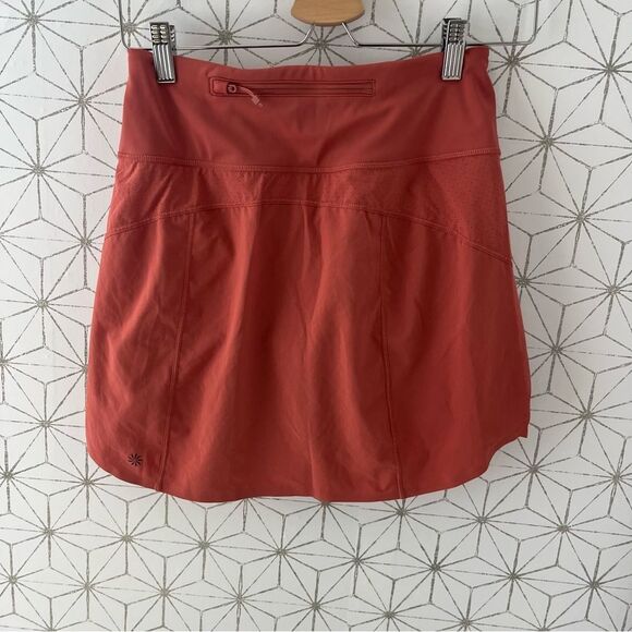 Athleta Run With It Skort 16” Salmon - Picture 4 of 6